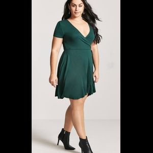 Plus Size Wrap Dress